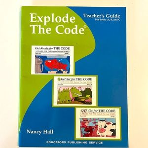 Explode the Code Teacher’s Guide for Books A,B,C